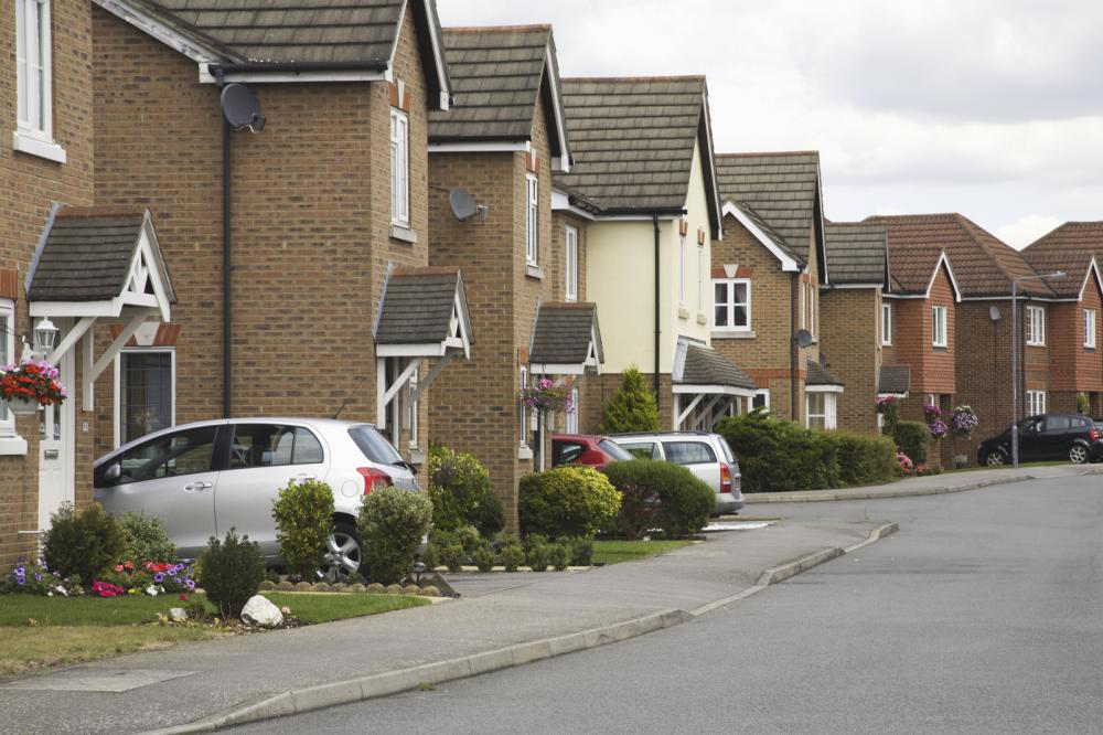 suburban residential street